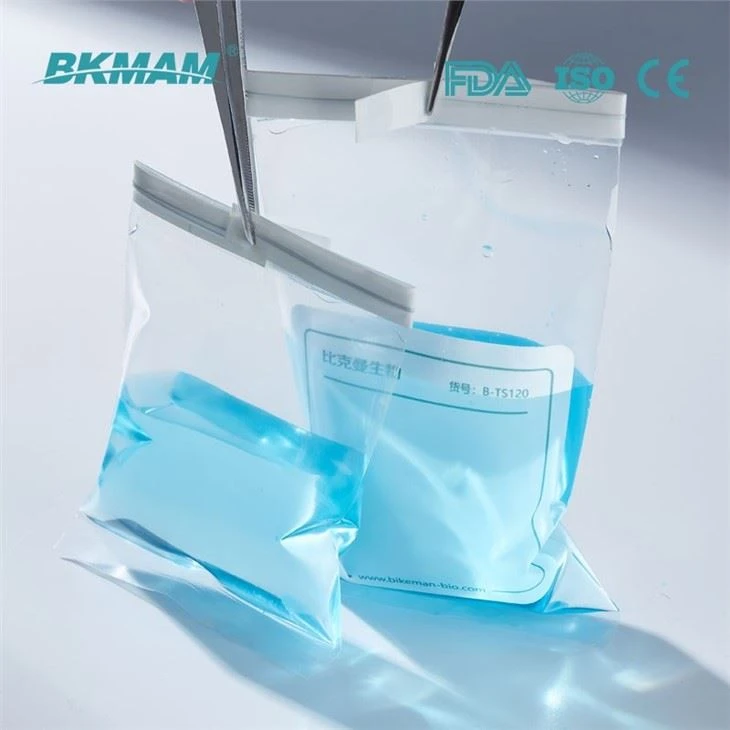 Sampling Bag With Wire Closure
